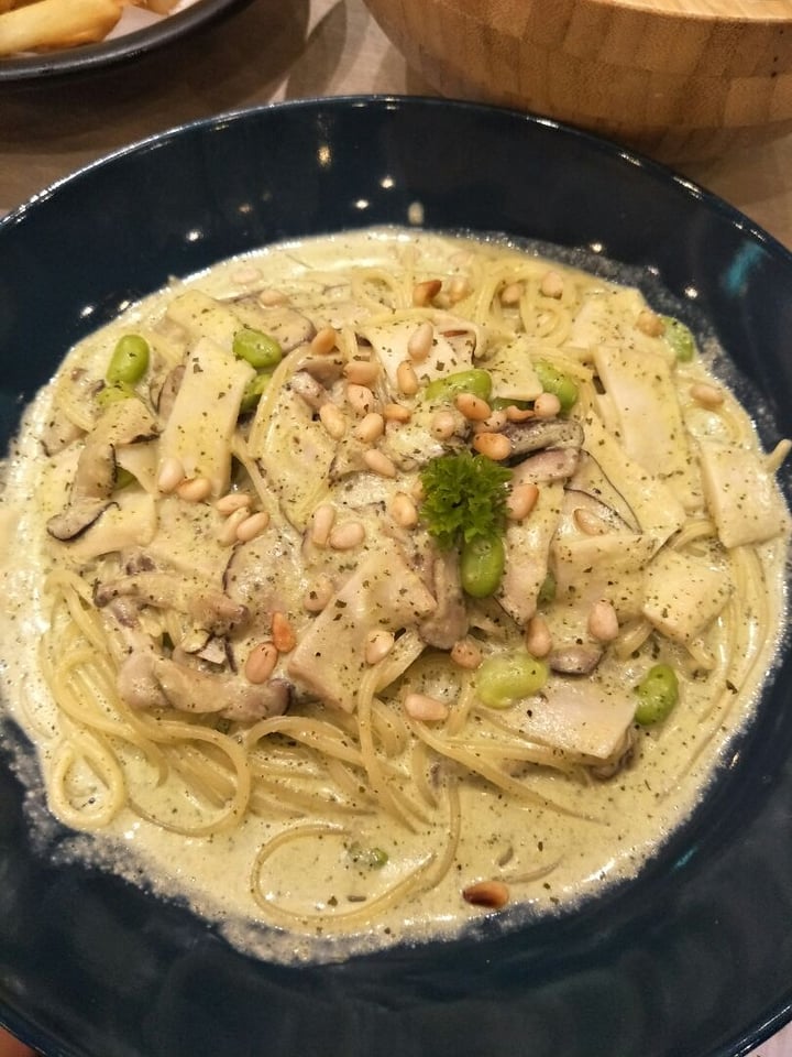 photo of Flavours by Saute Basil Cream Pasta shared by @lou on  27 Dec 2019 - review