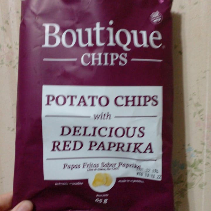 photo of Boutique Chips Company Papas Fritas Red Paprika shared by @anacalio on  17 Aug 2022 - review