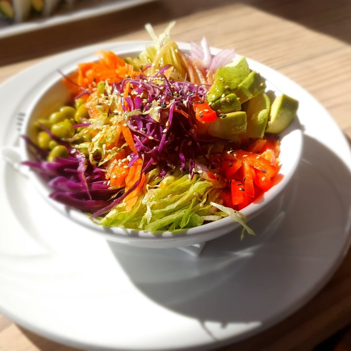 review photo of Village Sushi Restaurant Vegan Poke Bowl shared by @lizette on 25 Jul 2021 - review