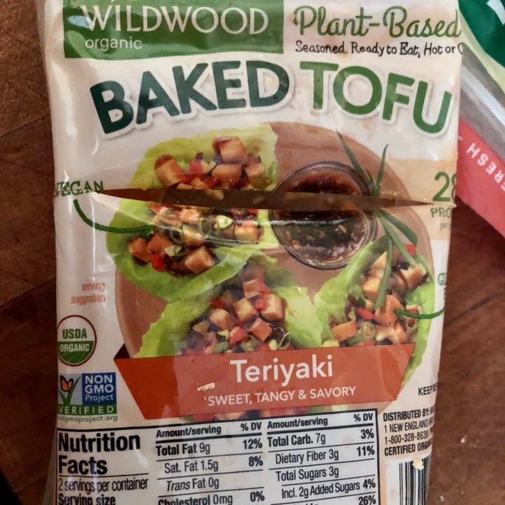 photo of Wildwood Baked tofu teriyaki shared by @lynnemp on  19 Jul 2022 - review