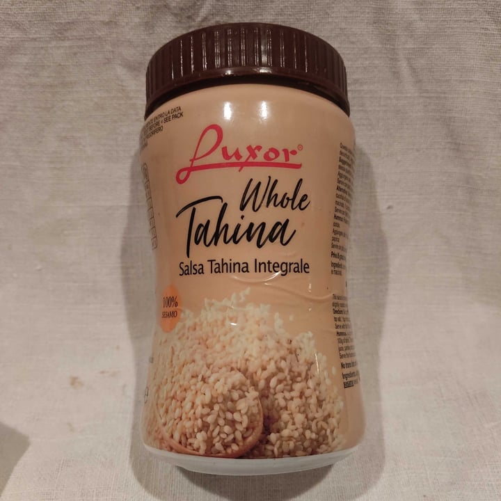 photo of Luxor Salsa tahina integrale shared by @lmariantoni on  29 Mar 2022 - review