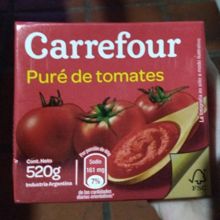 photo of Carrefour Puré de Tomates shared by @tadee on  15 Jun 2021 - review