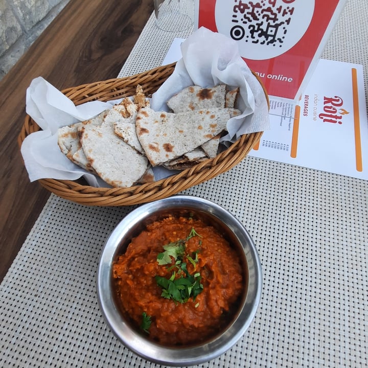 review photo of Roti indian cuisine Baingan Bharta shared by @grofica-akasha on 15 Sep 2022 - review