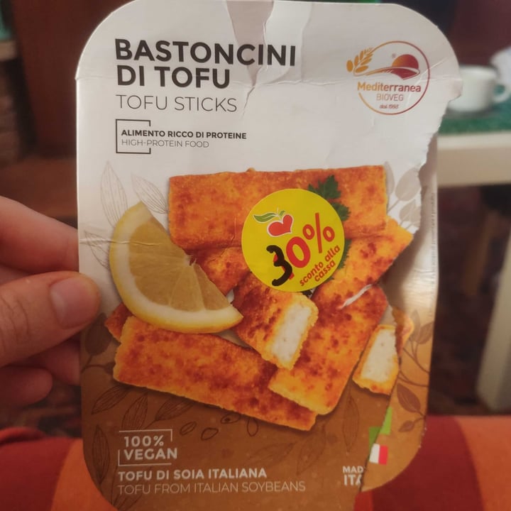 photo of Mediterranea BioVeg Bastincini di tofu  tofu sticks shared by @dana290 on  20 Aug 2022 - review