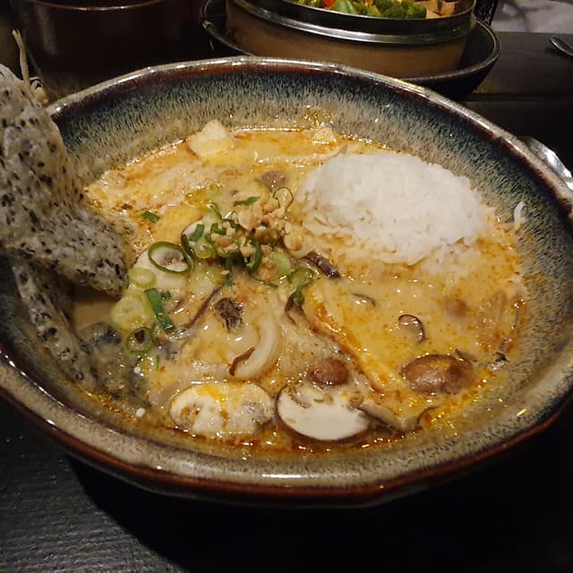Photo of the dish “Cari Bun, gelbes hausgemachtes Curry”
