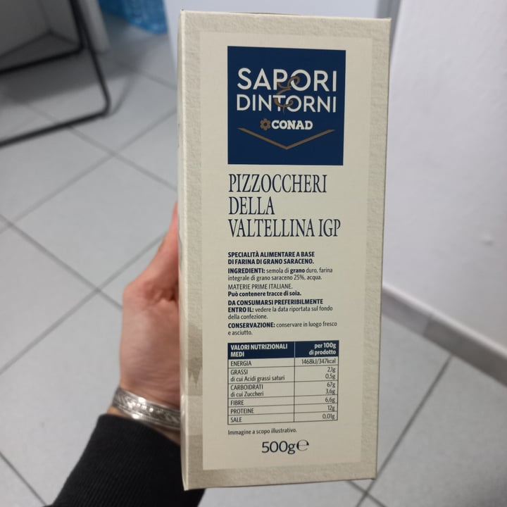 photo of Sapori Dintorni | Conad Pizzoccheri della Valtellina shared by @zecchiara on  03 Nov 2021 - review
