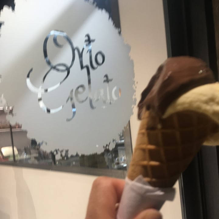 photo of Orto Gelato - Bresso Gelato al cioccolato fondente al basilico shared by @angela-moretti on  21 Jun 2022 - review