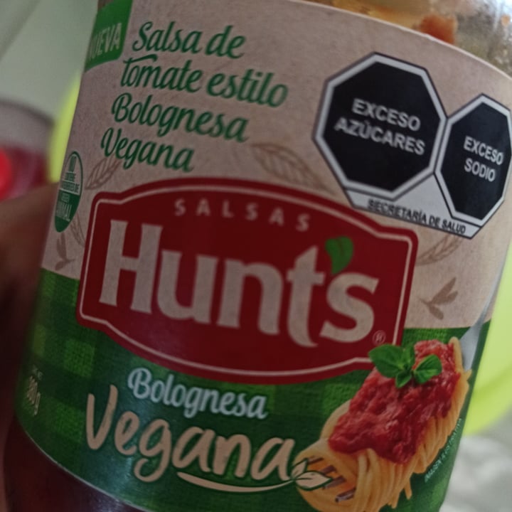 review photo of Hunt's Boloñesa vegana shared by @jimenaobieta on 15 Sep 2021 - review