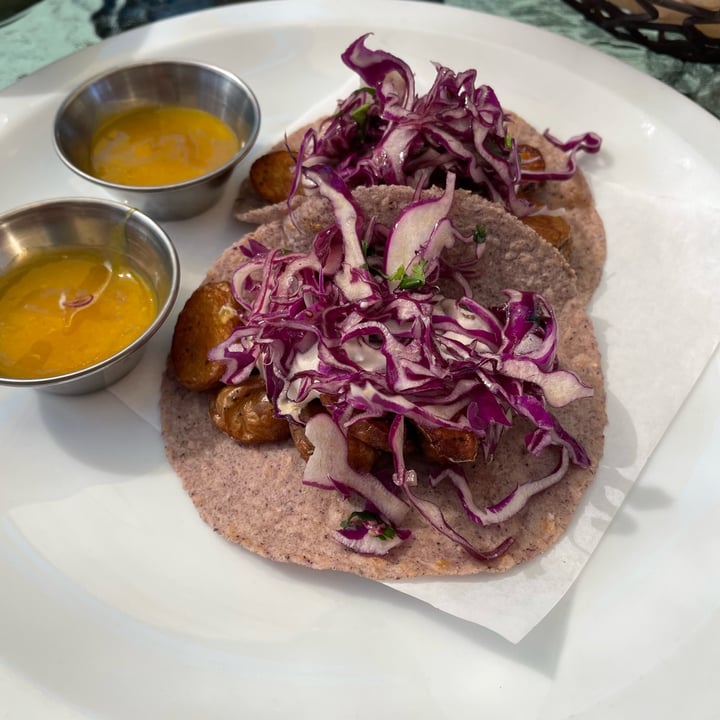 photo of Sausal Potato Tacos (prepared vegan) shared by @ekelcem on  05 Apr 2022 - review