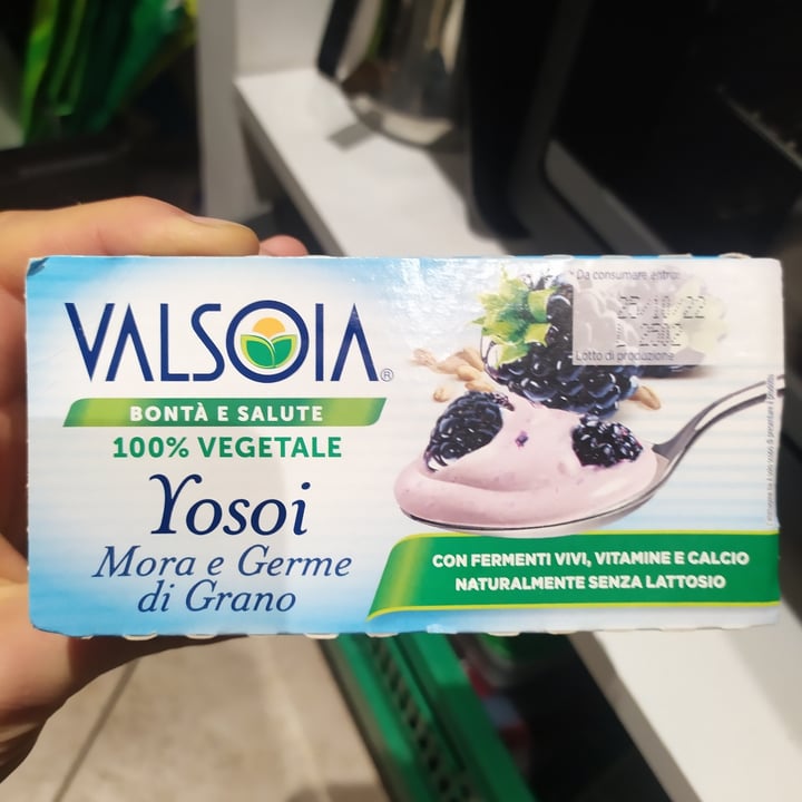 photo of Valsoia Yogurt Mora e Germe di Grano shared by @chantal93 on  13 Oct 2022 - review