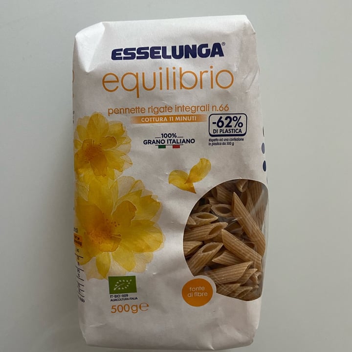 photo of Esselunga equilibrio pennette integrali shared by @giadabaldi on  15 Sep 2022 - review
