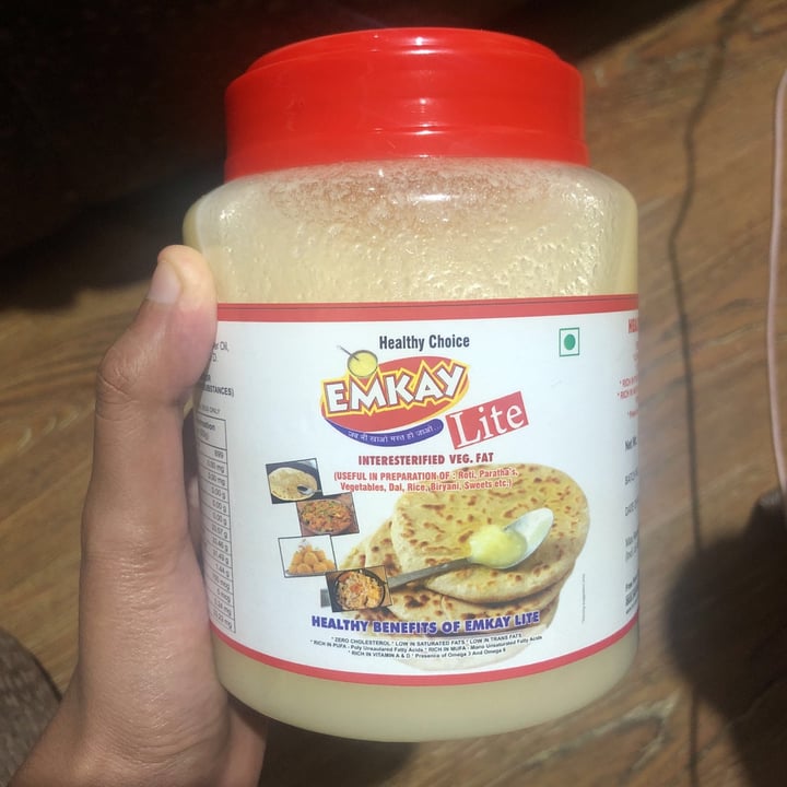 photo of Emkay Food Products Vegan Ghee shared by @anmolkadamofficial on  19 Sep 2020 - review