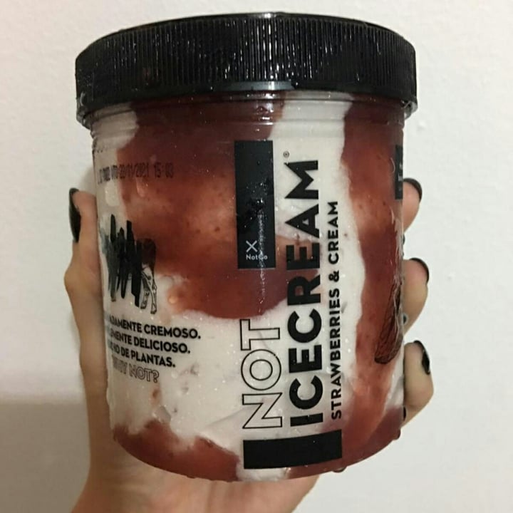 photo of NotCo Not Icecream Strawberries & Cream shared by @luzma on  26 Apr 2020 - review