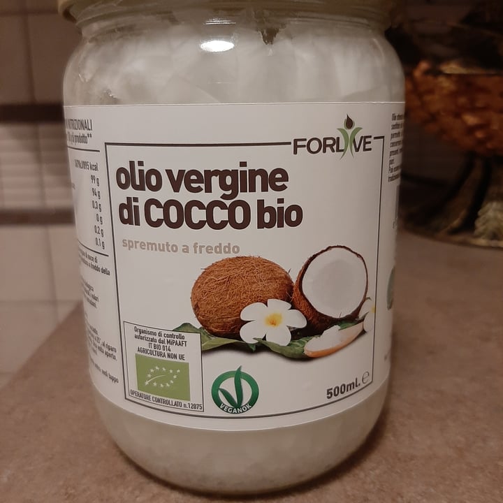 photo of Forlive Olio vergine di cocco bio shared by @eva79 on  16 May 2022 - review