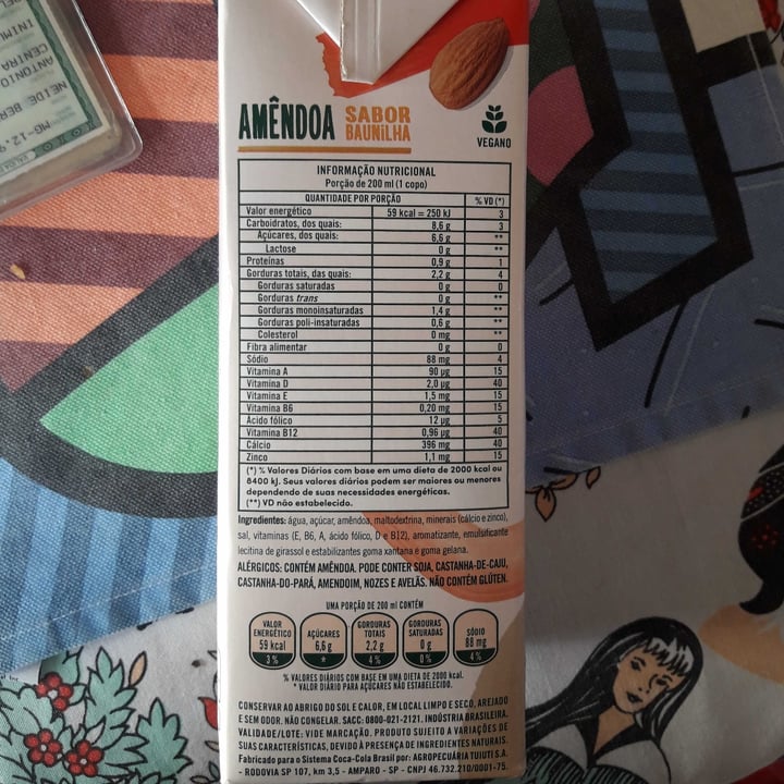 review photo of Ades Ades alimento de amendoas shared by @fernandabrodrigues39 on 07 Jun 2022 - review