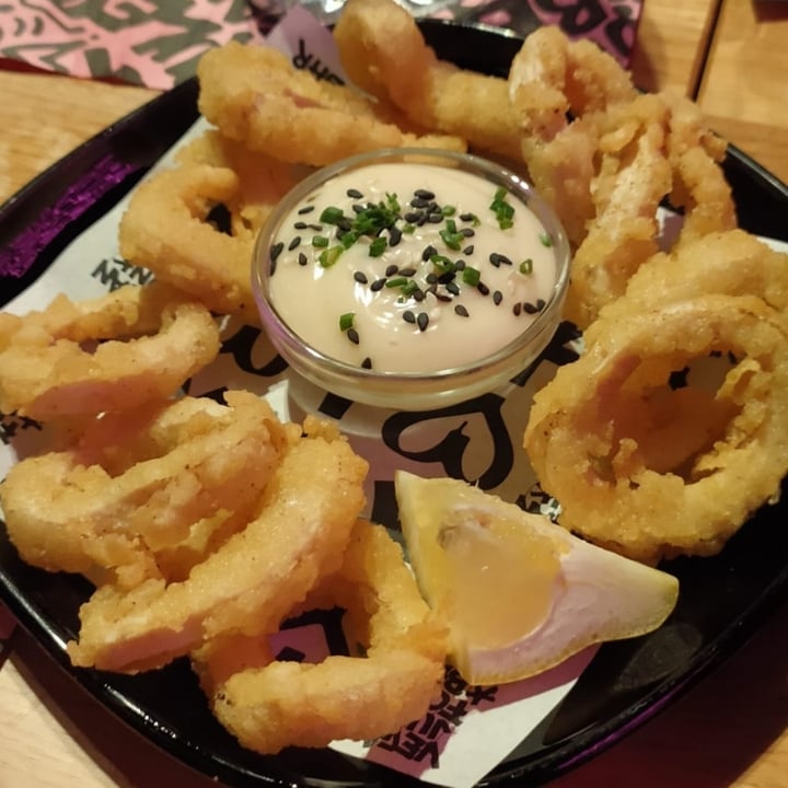 photo of Vegan Junk Food Bar Calamares shared by @marmotavegancone on  22 Feb 2022 - review