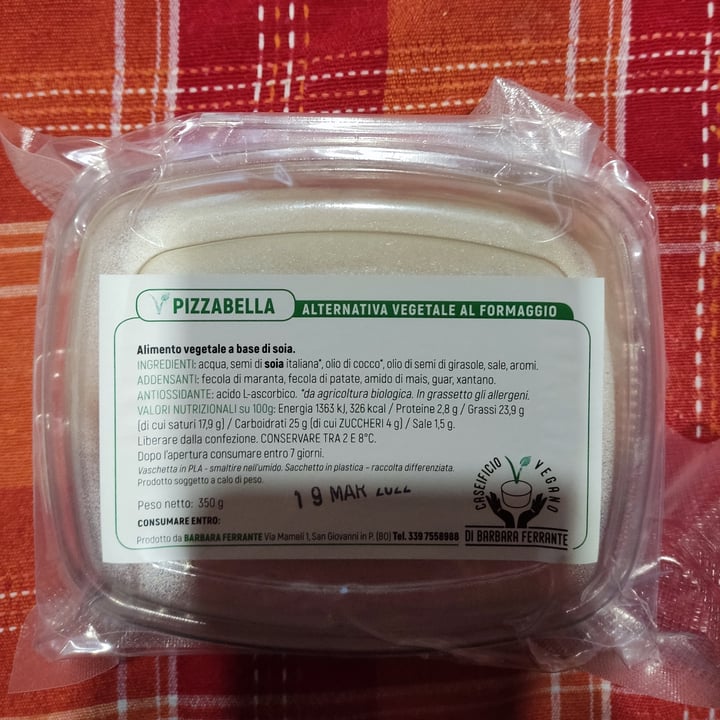 review photo of Caseificio Vegano di Barbara Ferrante Mozzabella shared by @kiki88 on 12 Mar 2022 - review