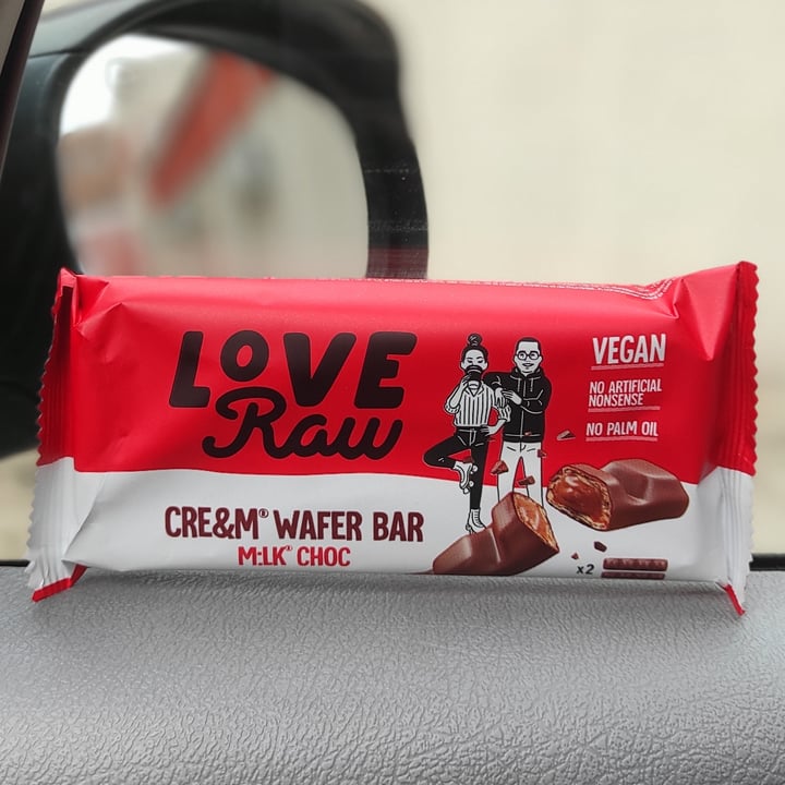 photo of LoveRaw Cre&m Filled Wafer Bars shared by @anyeth on  08 Nov 2022 - review
