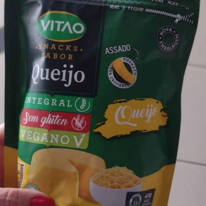 photo of VITAO Snacks Sabor Queijo shared by @anajuliamaciel on  07 May 2022 - review