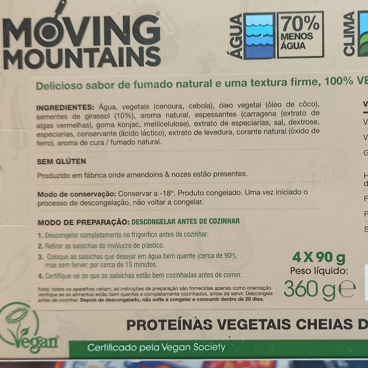 review photo of Moving Mountains Moving Mountain Plant Based Hot dogs shared by @fernandaheck on 13 Nov 2021 - review