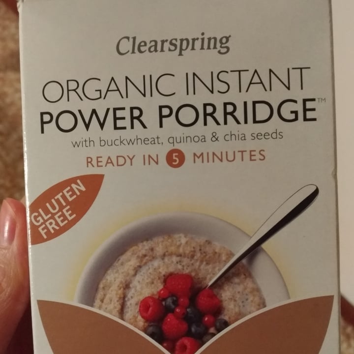 photo of Clearspring Organic istant porridge shared by @terry95 on  13 Apr 2022 - review