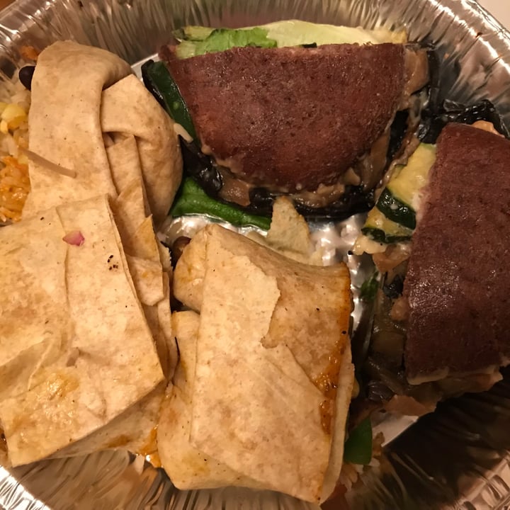 photo of Copper Branch Burrito Branchero Et Shitake Burger shared by @maryanarch on  30 Jan 2022 - review