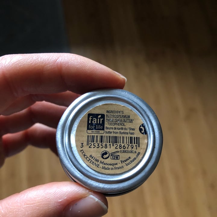 photo of L'Occitane en Provence Organic-Certified* Pure Shea Butter shared by @luciapi on  20 Apr 2022 - review