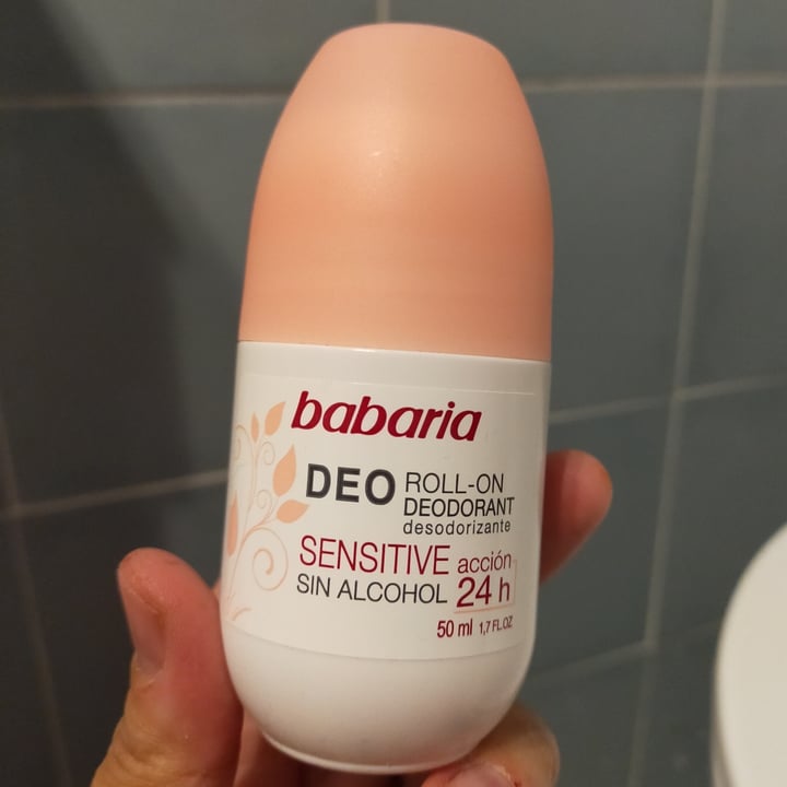 photo of Babaria Bio  Deo Roll-on Sensitive Desodorante shared by @deliquesciencia on  26 Oct 2021 - review