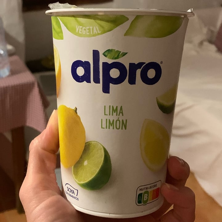 photo of Alpro Limette Zitrone Joghurt shared by @iav on  25 Dec 2021 - review