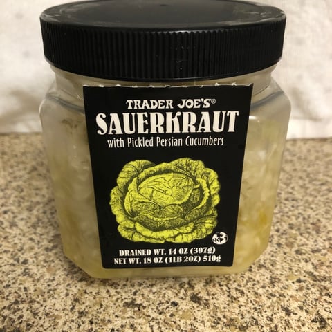 Sauerkraut with Pickled Persian Cucumbers Review