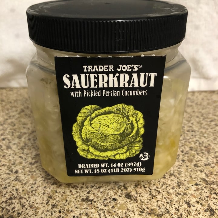 photo of Trader Joe's Sauerkraut shared by @happyharo on  25 Jan 2020 - review