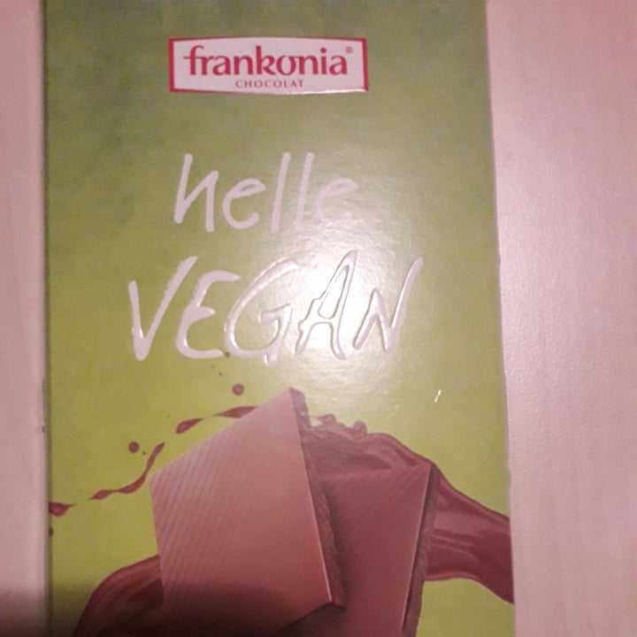 review photo of Frankonia Chocolat Helle Vegan shared by @thevegandonator on 29 Jul 2021 - review