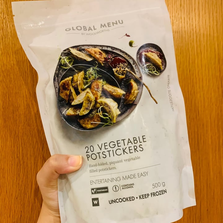 photo of Woolworths Food Vegetable potstickers shared by @annika-m on  27 Dec 2020 - review