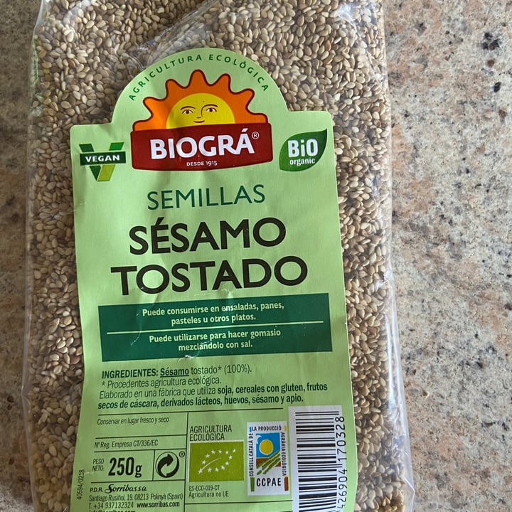 photo of Biogra Sésamo tostado shared by @adrianaduartemotta on  25 Apr 2020 - review