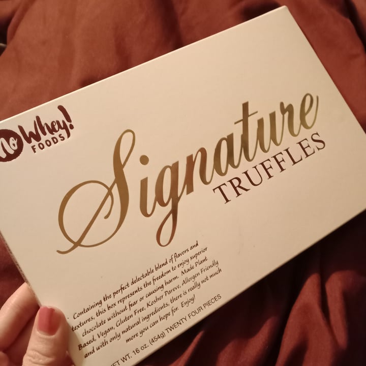 photo of No Whey! Foods Signature Truffles shared by @earthling6 on  24 Feb 2021 - review