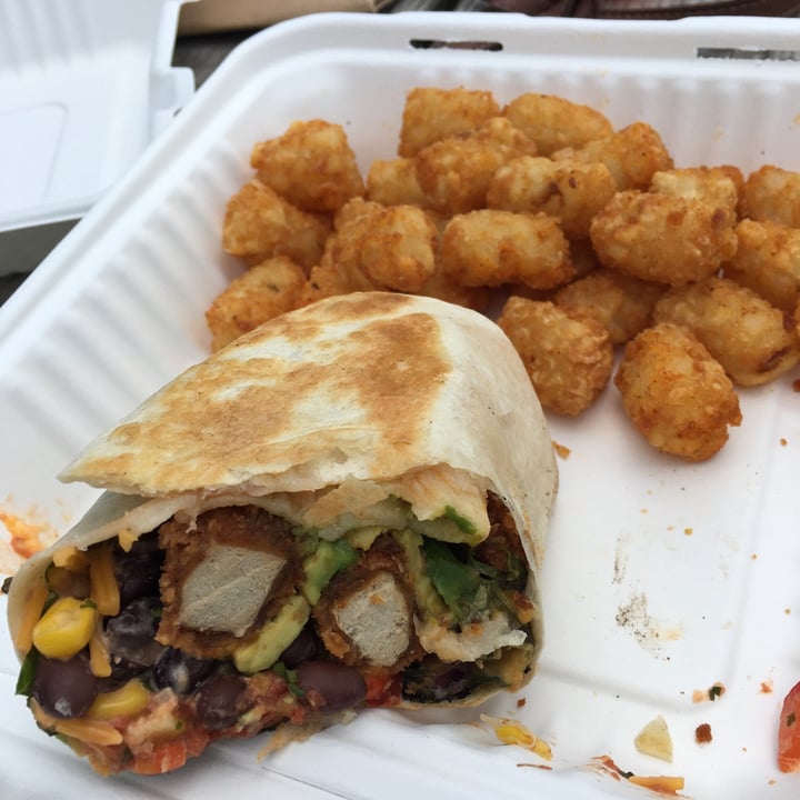 photo of The VHC Crispy chick’n chipotle wrap shared by @genbarry on  21 Jun 2021 - review
