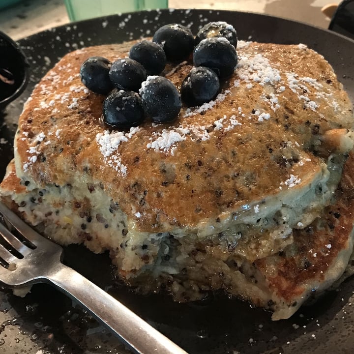 photo of Moondog Cafe Blueberry- Lemon Quinoa Pancakes shared by @sarahnorine on  31 Jan 2022 - review