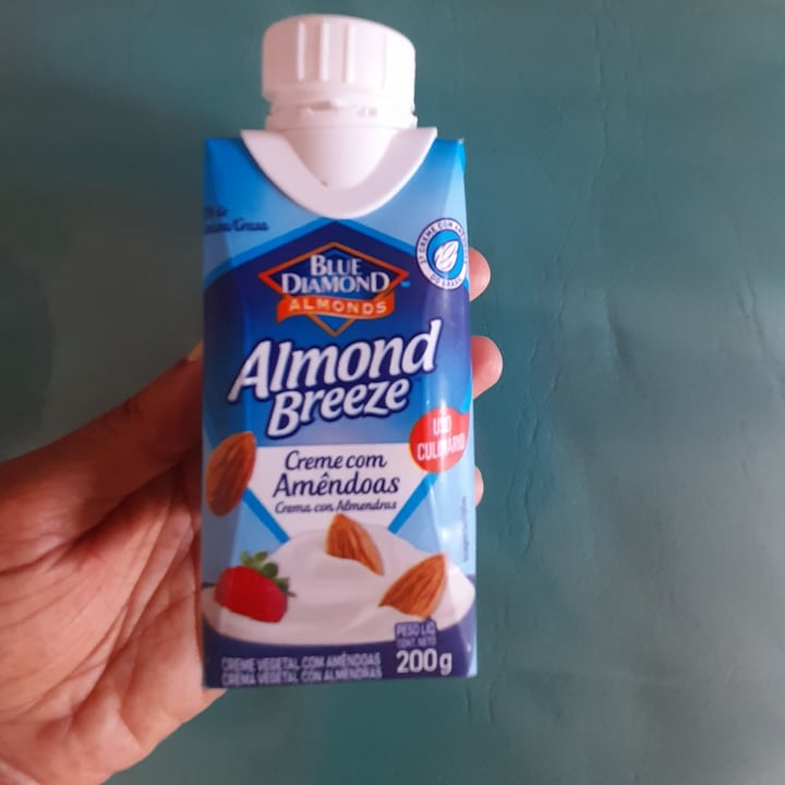 photo of blue diamond almonds Creme Com Amêndoas shared by @luz18 on  15 Nov 2022 - review