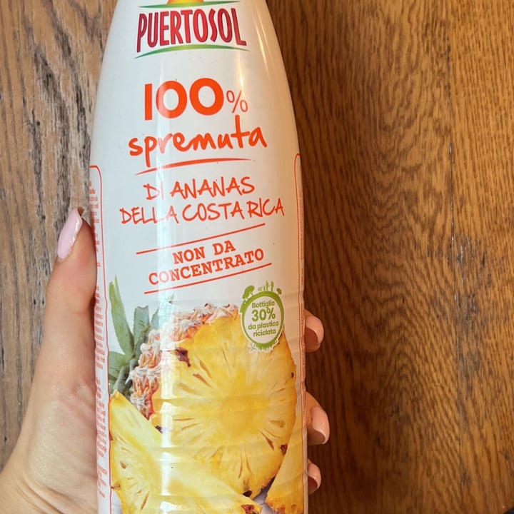 review photo of Puertosol 100% spremuta di ananas del Costa Rica shared by @francescateddy on 27 Mar 2022 - review