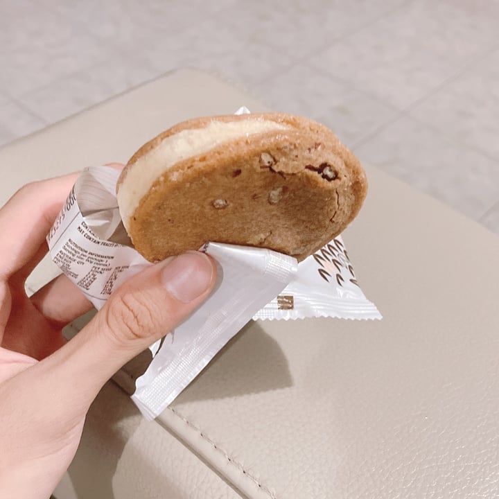 photo of The Pat and Stick Homemade Co. Vegan Caramel Pecan Ice Cream Sandwich shared by @liljuiceee on  17 Sep 2021 - review