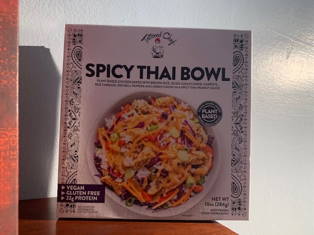 photo of Tattooed Chef Spicy Thai Bowl shared by @jeremytheape on  23 Mar 2022 - review
