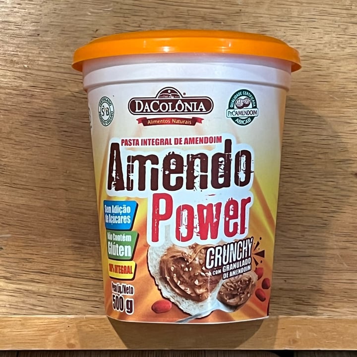 review photo of DaColônia Pasta Integral De Amendoim Crunchy shared by @nicolerotgans on 14 May 2022 - review