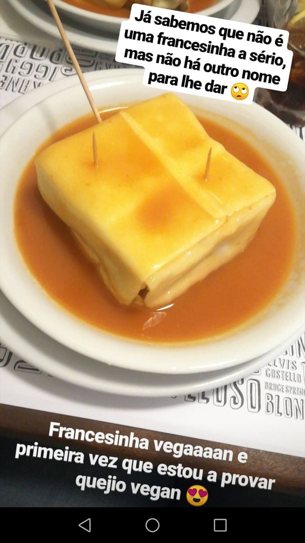 review photo of Lado B Café Francesinha Vegana shared by @joanam on 18 Feb 2020 - review