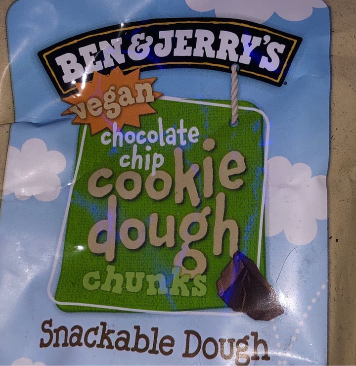 photo of Ben & Jerry's Ben & Jerry’s Vegan Chocolate Chip Cookie Dough chunks shared by @stopconsuminganimals on  14 Sep 2021 - review