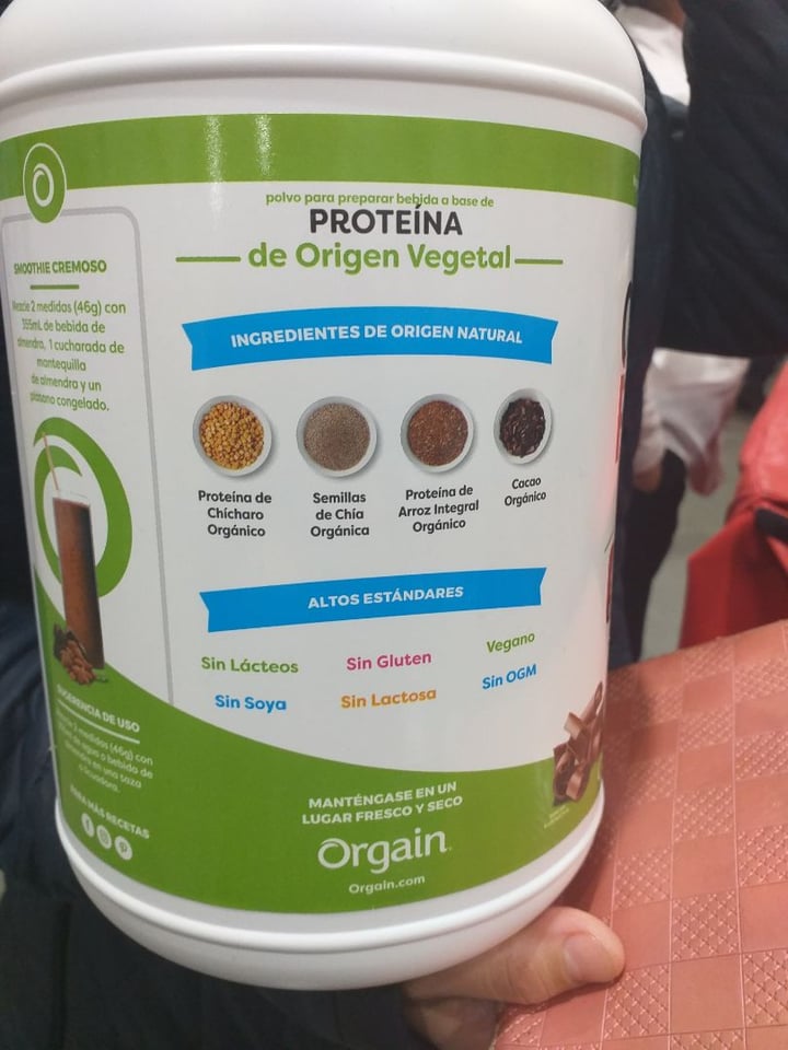 photo of Orgain Peanut Protein Powder shared by @irreverente on  22 Dec 2019 - review