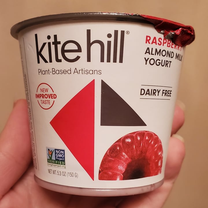 photo of Kite Hill Raspberry Almond Milk Yogurt shared by @klarina on  14 Jan 2021 - review