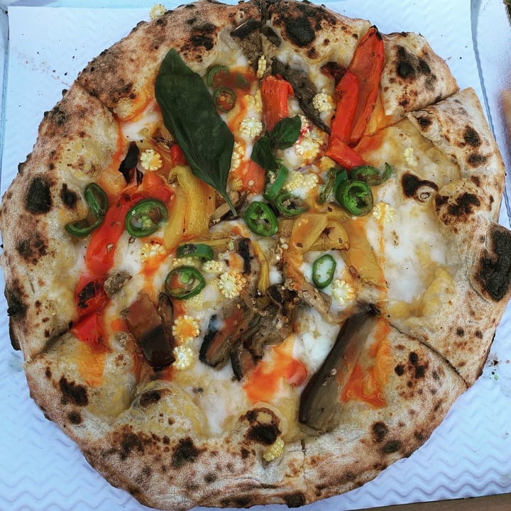 photo of Purezza Brighton Vulcano Pizza shared by @wheretovegan on  20 May 2019 - review