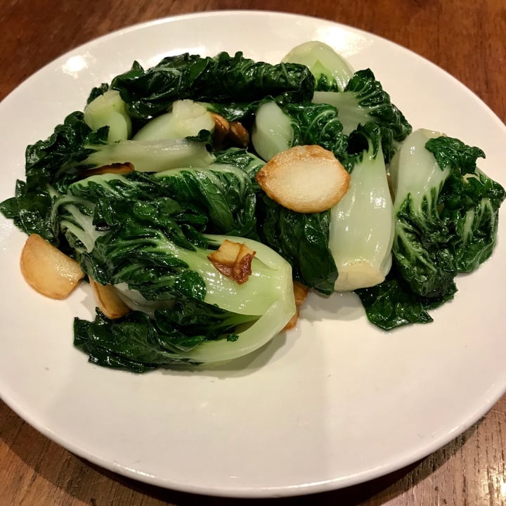 review photo of Din Tai Fung Stir-fried Nai Bai with Garlic shared by @akashanandh on 16 Aug 2018 - review