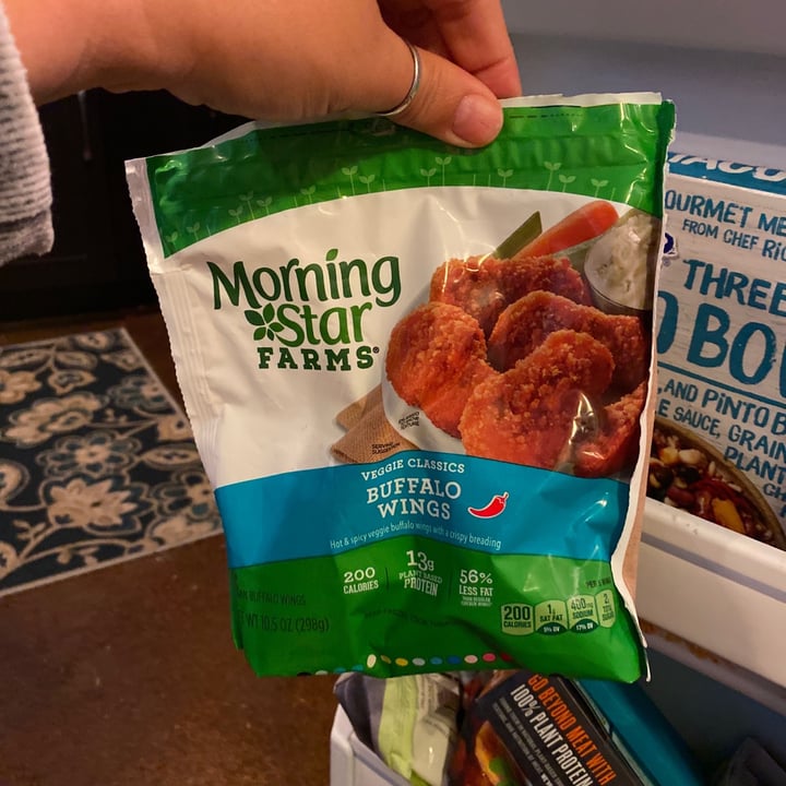 photo of MorningStar Farms Veggitizers Veggie Buffalo Wings shared by @fu on  29 Apr 2020 - review