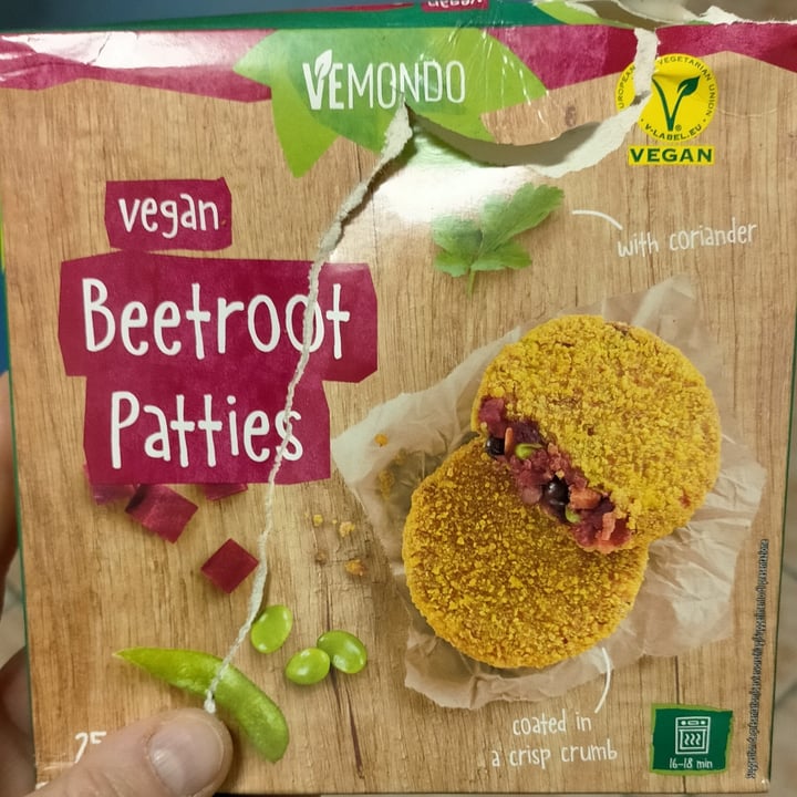 photo of Vemondo Beetroot patties shared by @michelalessandra on  12 Mar 2022 - review
